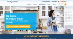 Desktop Screenshot of culliganmichigan.com